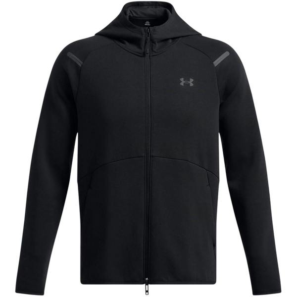 Under Armour Mens Unstoppable Full Zip Hoodie - Black - 