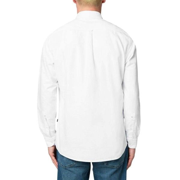 Boss Mens Rickert Oxford Shirt - White - 