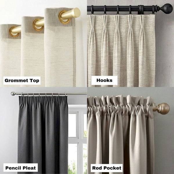 Anydrape Curtain 150cm Dark Green Modern Blackout Curtains for Living Room Bedroom Window Treatments Sound Proof Curtains Drapes