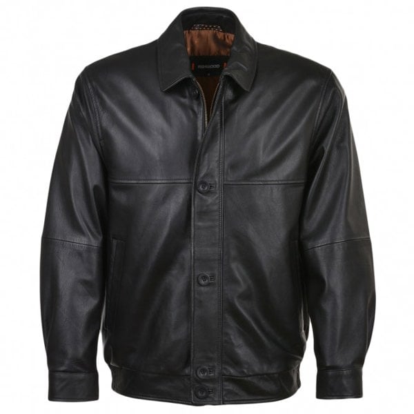 Ashwood 'Ferdinando' Mens Leather Bomber Jacket: 5704