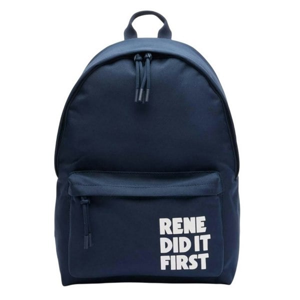Lacoste Rene Did It First Crocodile Backpack - Blue