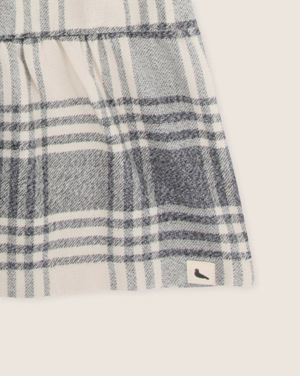 organic cotton Multicolour Brushed Check Print Dress - image 5