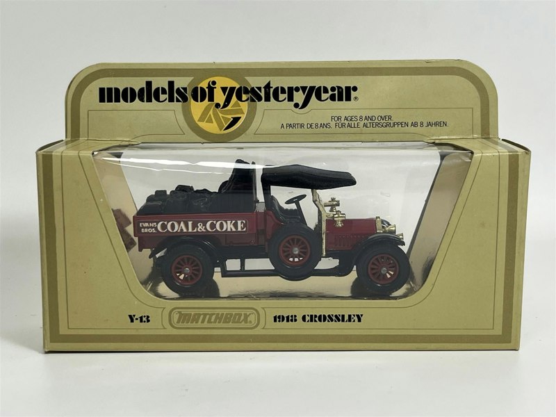 MCSlots 1918 Crossley Coal and Coke Matchbox Y13 S1