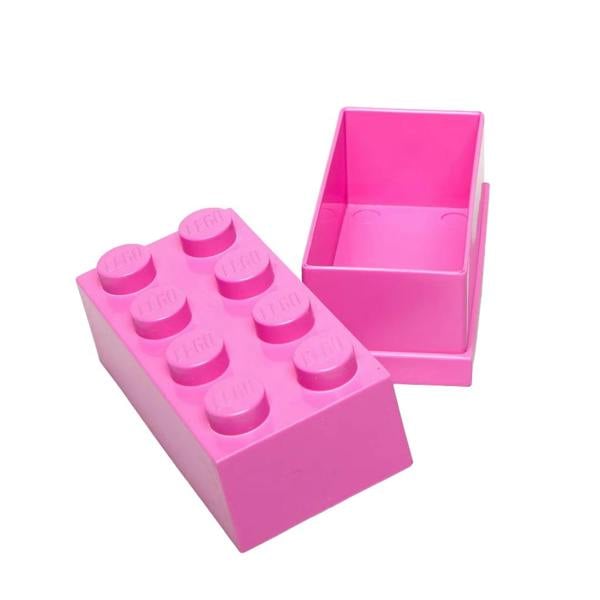 LEGO Mini Box 8 Storage Brick Pink