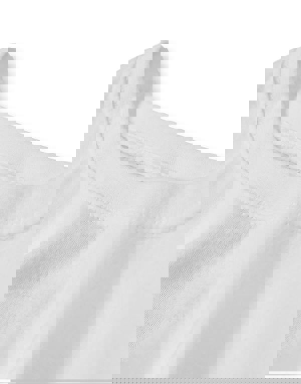 Coca Cola Fanta Unisex White Distressed Logo Short Sleeved T-Shirt