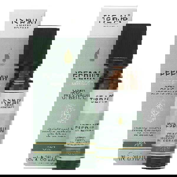 Tisserand Peppermint Organic Pure Essential Oil 9 ml
