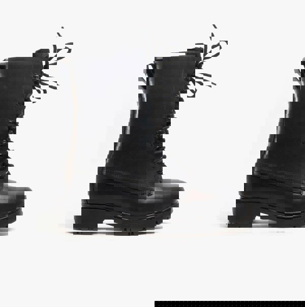 Grafters M9666A Unisex Leather Assault Boots Black