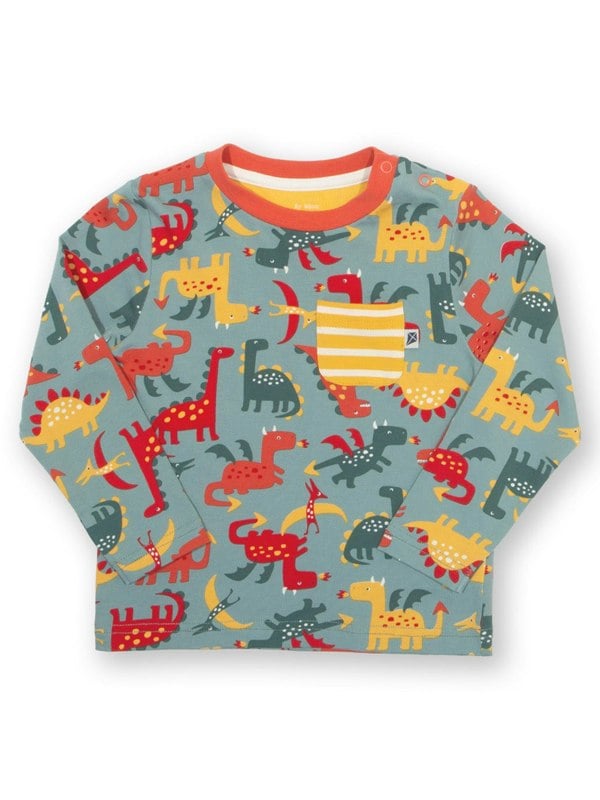 Kite Boys Organic Dinos And Dragons T-Shirt