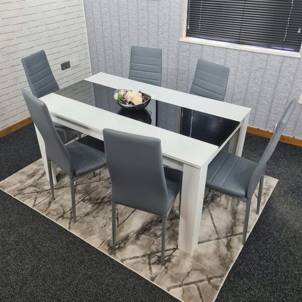 Kosy Koala Dining Table Set with 6 Chairs Dining Room and Kitchen table set of 6