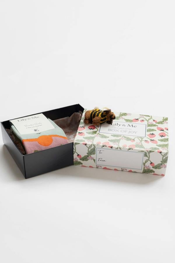Derek The Dog Bamboo Socks And Decoration Giftbox