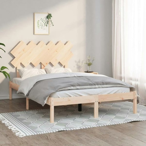 Berkfield Bed Frame 120x200 cm Solid Wood