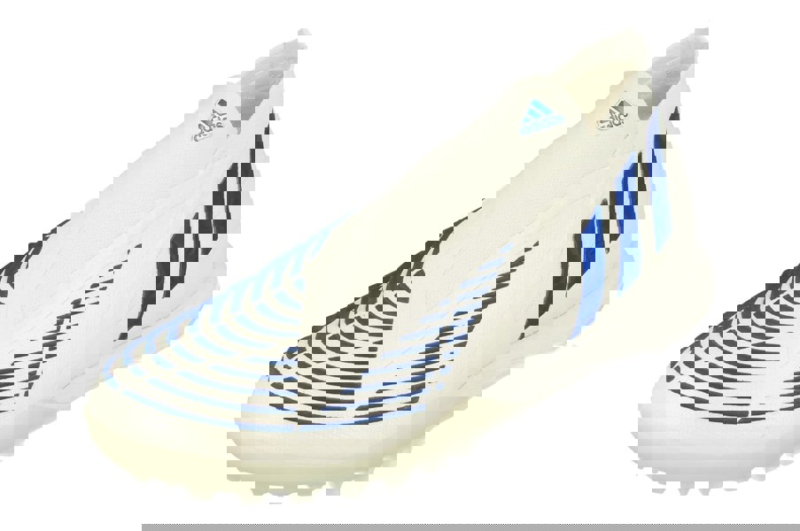 Adidas Predator Edge.1 Tf Mens Football Boots Trainers  GW3655 - White Blue Gw3655 - Photo 0