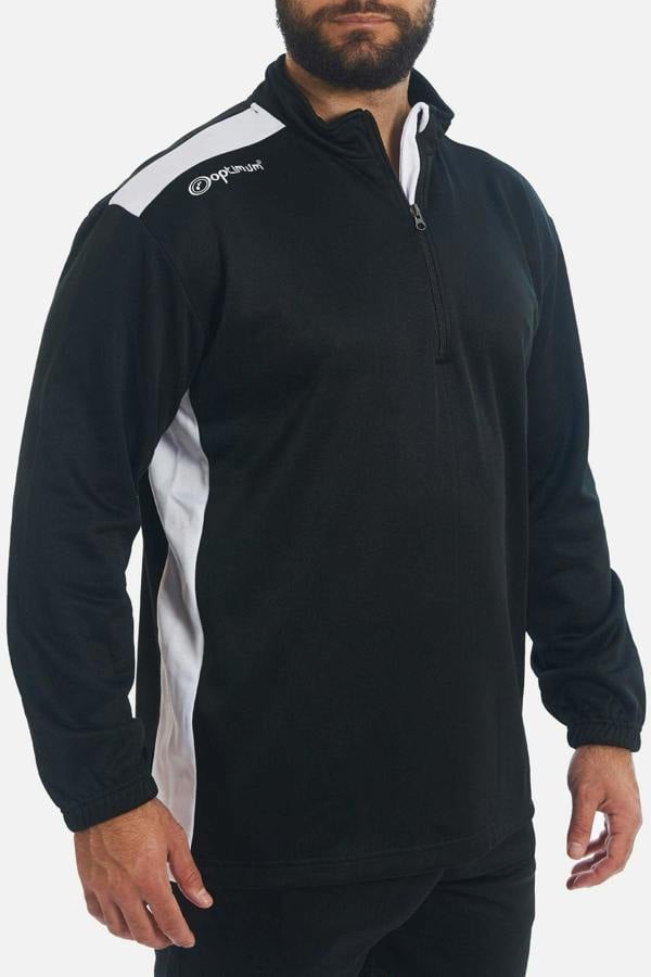 Tempo Sports 1/4 Zip Mid Layer – Thermal, Quick-Dry, Lightweight - Optimum