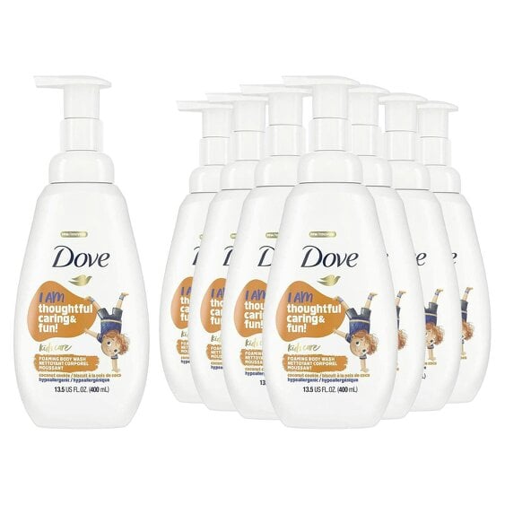 Dove Kids Care Body Wash Coco Cookie Hypoallergenic Shower Gel 400ml 8 Pack