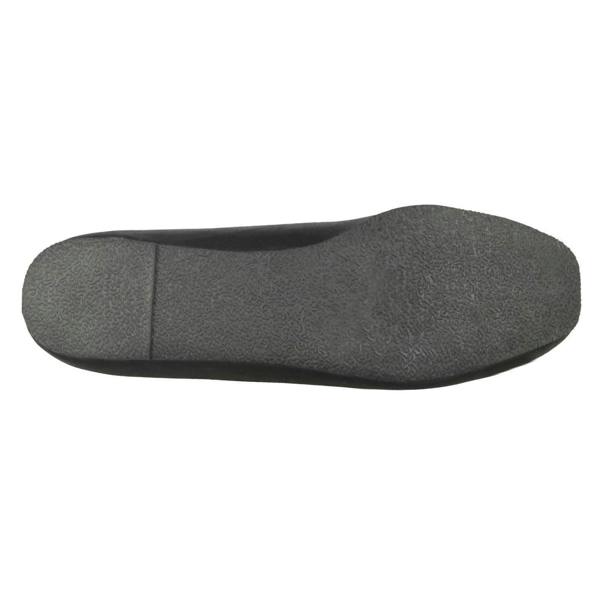 Spot On Ladies Spot On Ribbon Bow Vamp Ballerinas