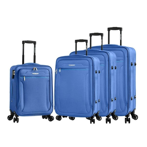 Snowball Lightweight Suitcase 4 Spinner Wheels Expandable Luggage