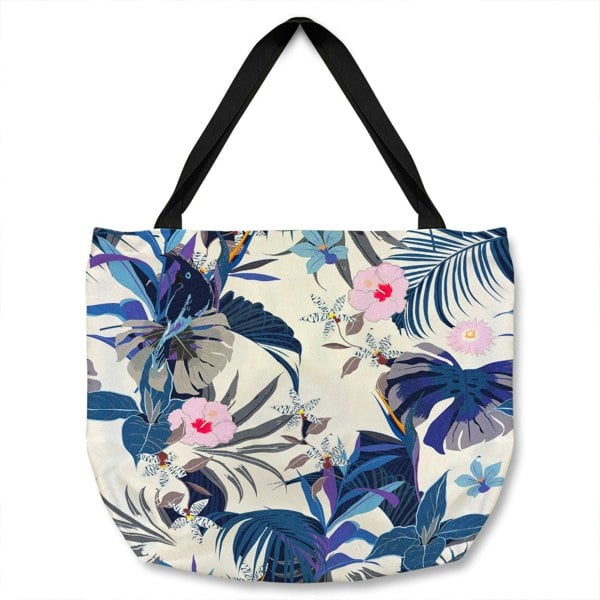 Benjamin Tate Design Winter Tropical Tote bag