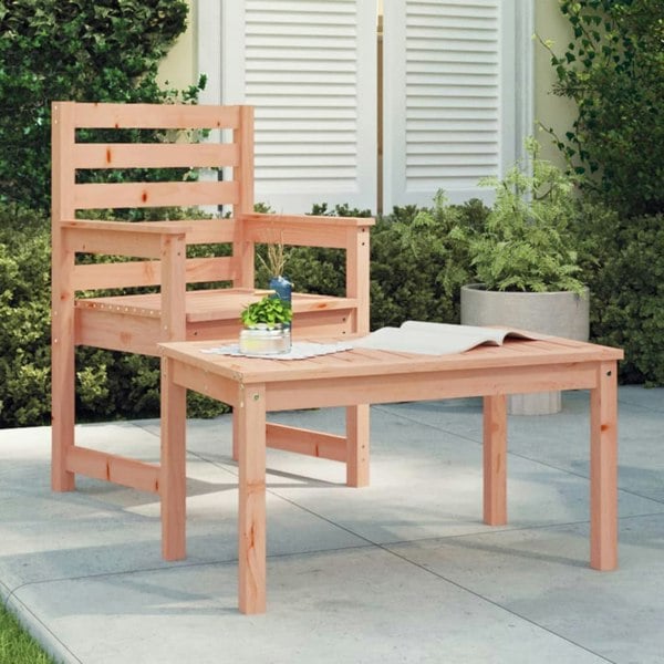 Berkfield Garden Table 82.5x50.5x45 cm Solid Wood Douglas