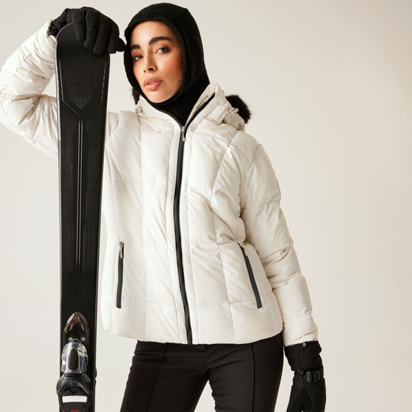 Dare 2B Womens Glamourize VI Ski Jacket - Grey Morn
