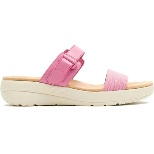 Hush Puppies Hush Puppies BREATHE GORE SLIDE Womens Cross Strap Sandals Rose