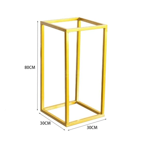 Metal Column Flower Stand for Wedding Decoration Can be Disassembled Plant Stands & Shelves Living and Home