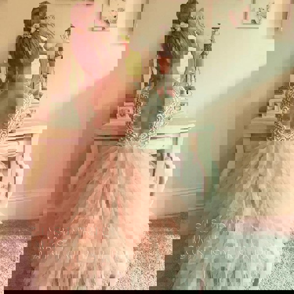 Bohemian Spirit Dress - Blush - UK Flower Girl Boutique