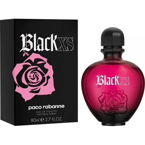 Paco Rabanne Black XS 80ml Eau De Toilette EDT Spray For Her