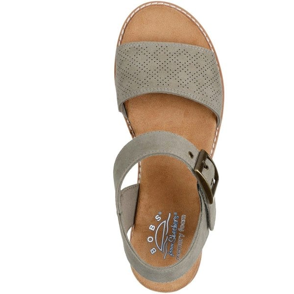 Skechers Desert Kiss Serendipitous Polyester Women's Olive Sandals