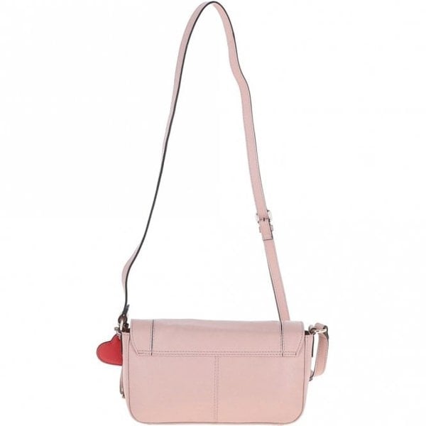 Ashwood Ladies Small Flap Over Leather Shoulder Bag