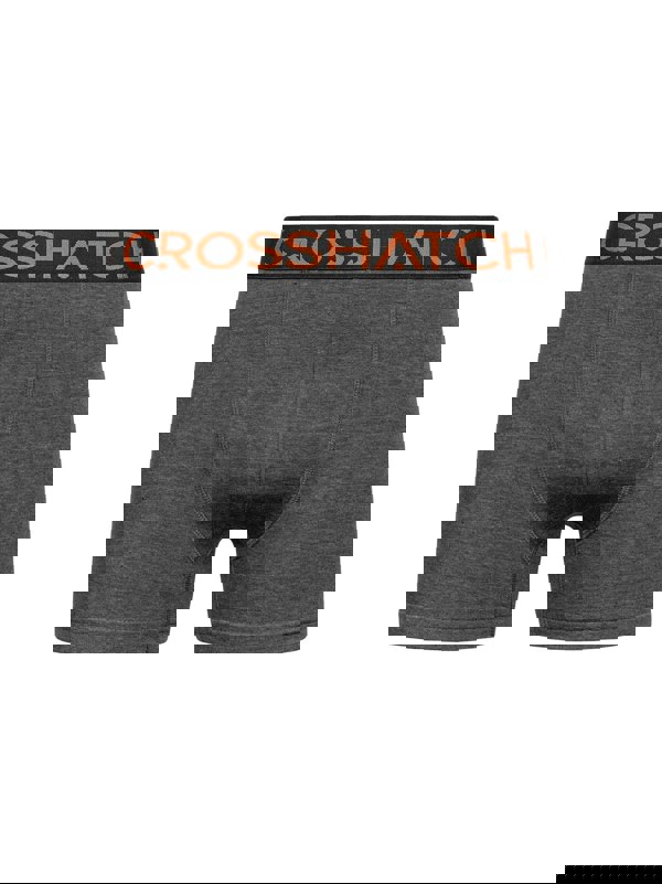 Crosshatch Chasma Boxers 3pk Charcoal Marl