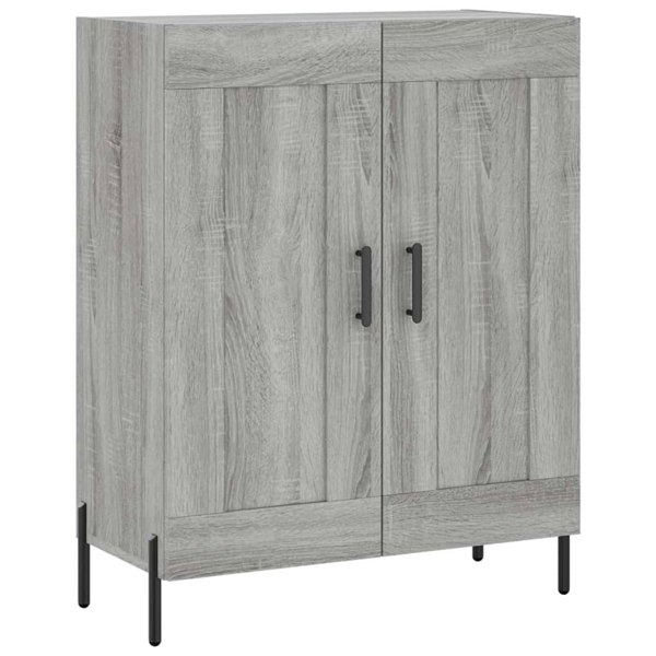 Berkfield Highboard Grey Sonoma 69.5x34x180 cm Engineered Wood