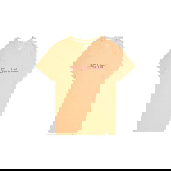 Animal Womens/Ladies Marina Logo Organic T-Shirt - Peach - 