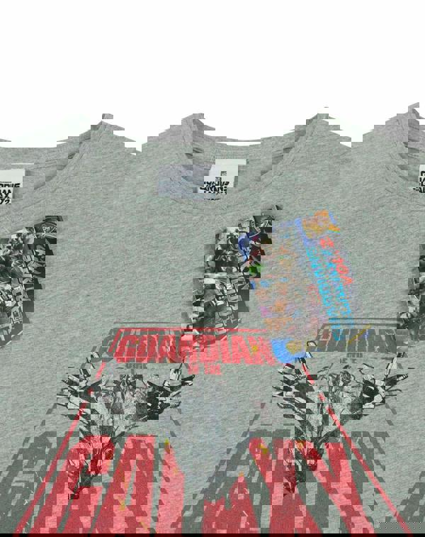 Marvel Mens Grey Logo Short Sleeved T-Shirt