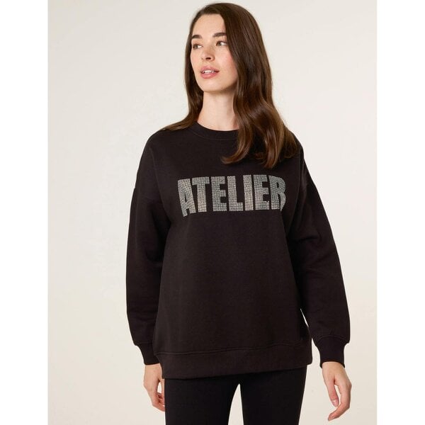 Blue Vanilla Atelier Diamante Sweatshirt