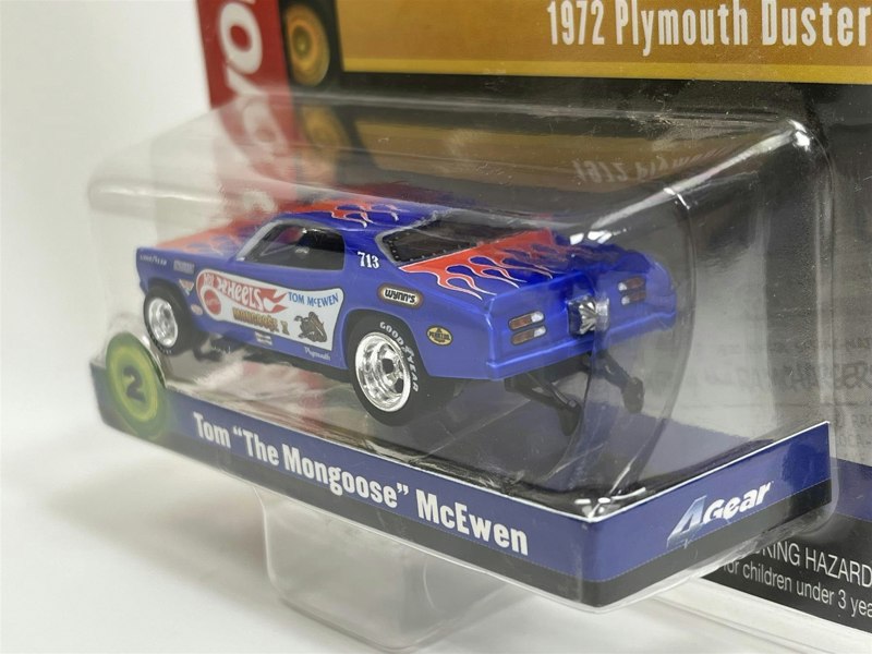 Auto World Slot Cars 1972 Plymouth Buster Tom The Mongoose McEven HO Scale Auto World SC376-2