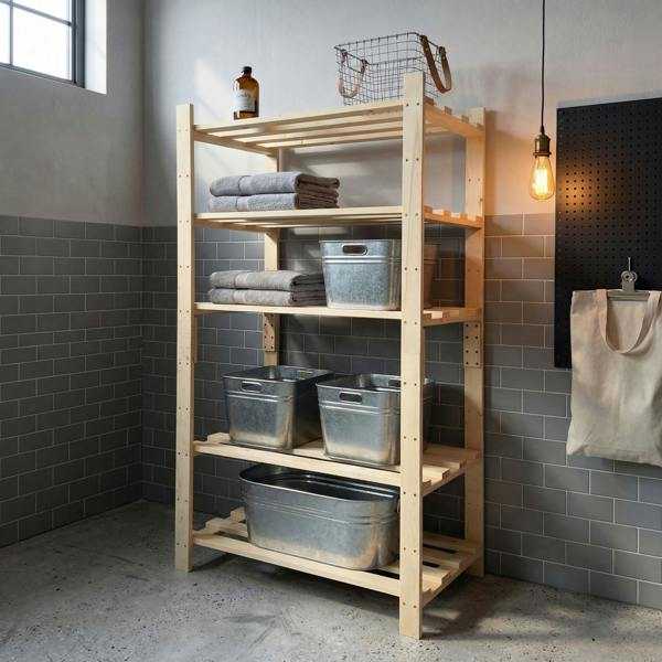 Core Products 5-Shelf Freestanding Storage Rack Unit, Heavy-Duty