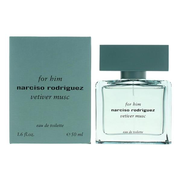 Narciso Rodriguez For Him Vetiver Musc Eau De Toilette 50ml Spray For Him