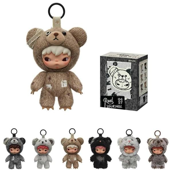Pop Mart HIRONO - Road Journal Series Doll Pendant 1 Blind Box Collectible Toy Art Action Figure