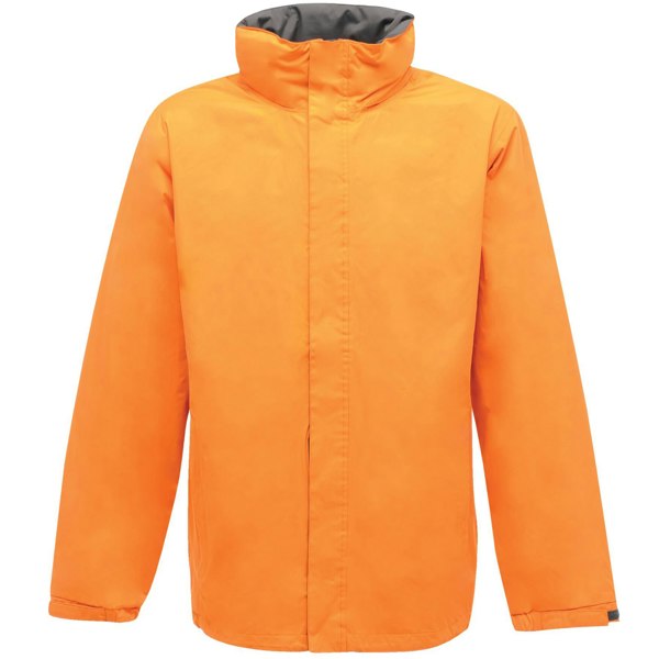 Regatta Mens Standout Ardmore Jacket (Waterproof & Windproof) - Sun Orange/Seal Grey