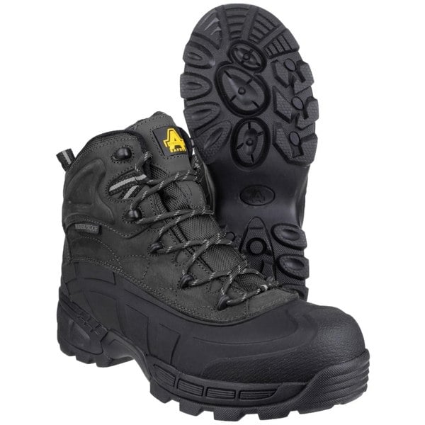 Amblers Safety FS430 Orca Hybrid Waterproof Non-Metal Unisex Safety Boots in Black