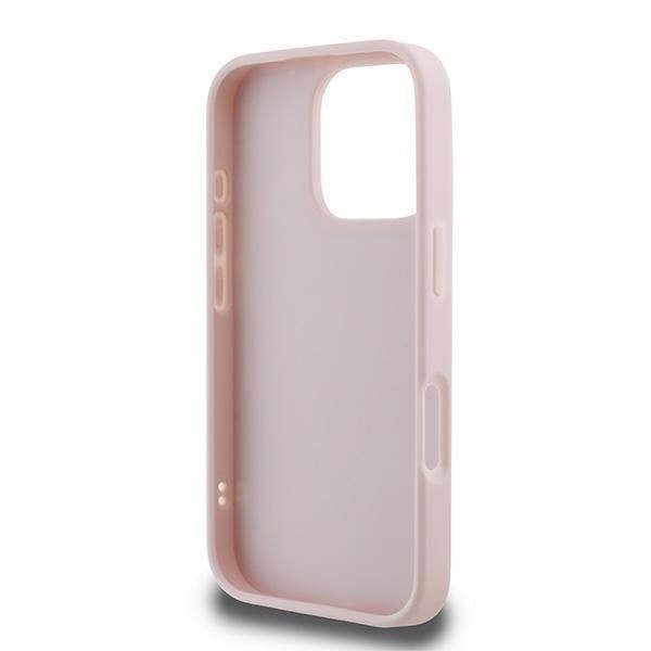 Karl Lagerfeld Quilted Signature Case for iPhone 16 Pro Max 6.9" Pink - KLHCP16XPQDSMGP