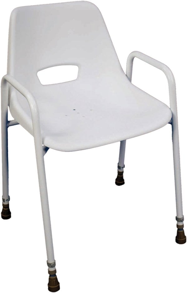 Aidapt Milton Shower Chair Height Adjustable