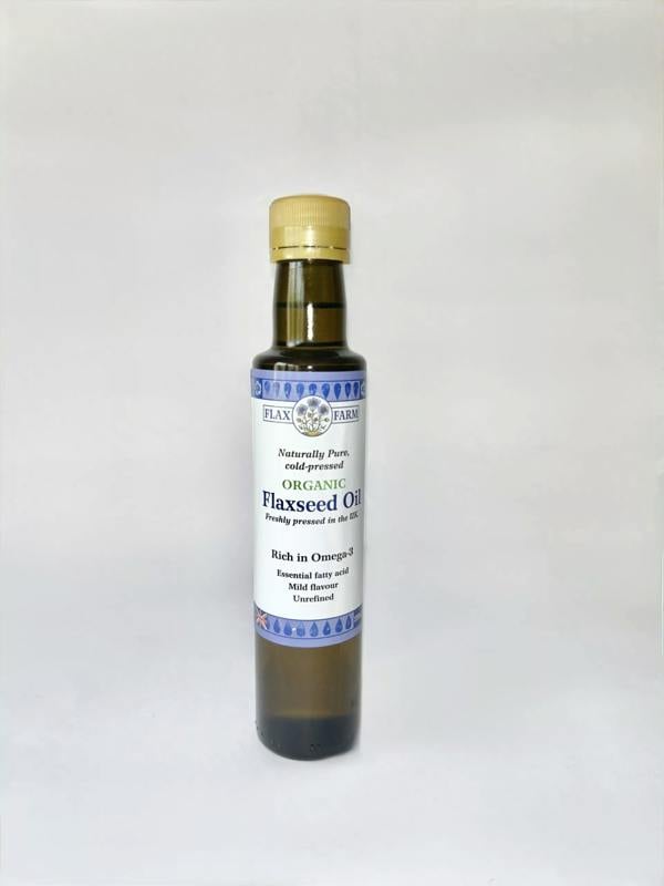 Cold Pressed ORGANIC Flaxseed Oil – 250ml