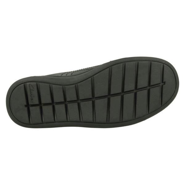 Clarks Boys Clarks Football Detailed School Shoes Rock Pass