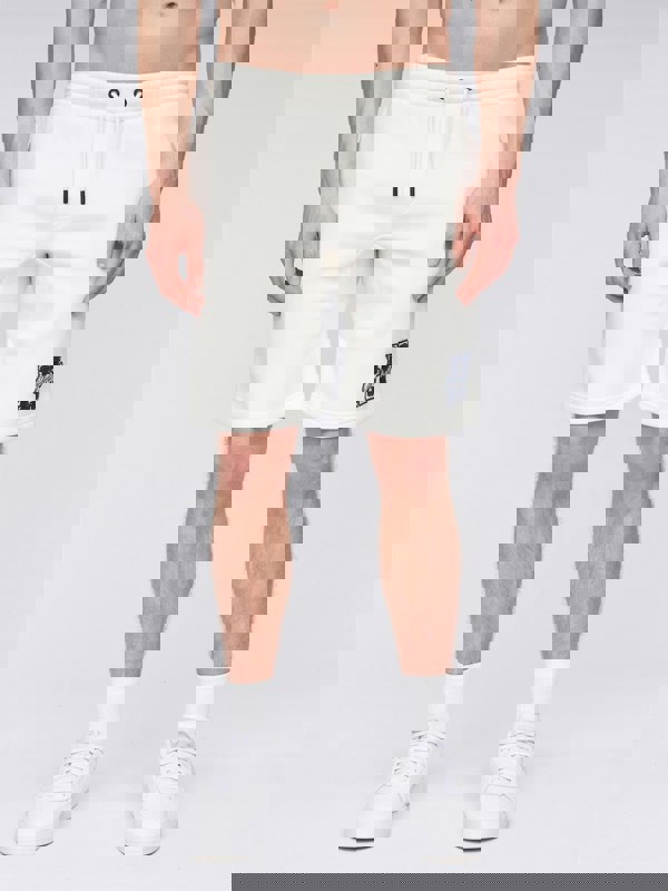 Henleys Aitchen Jog Shorts Off White