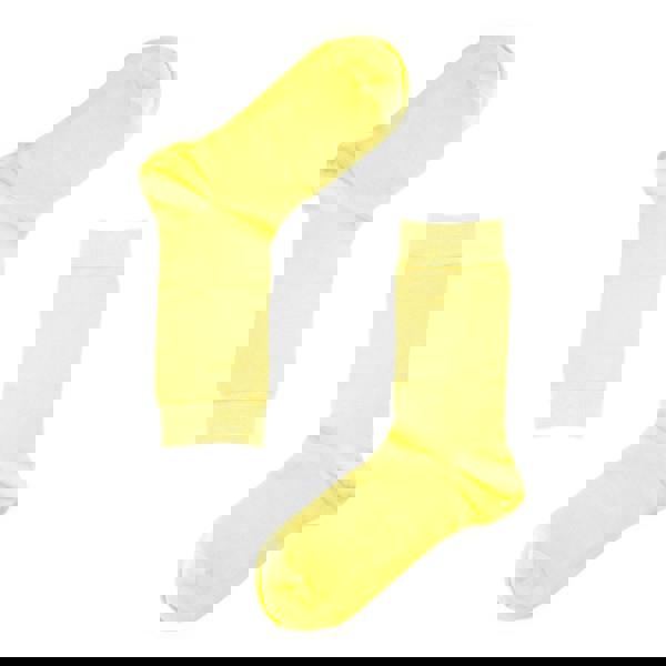 Jemsox Luxury Pure Colour Lemon Socks – TENCEL™ Eco Comfort