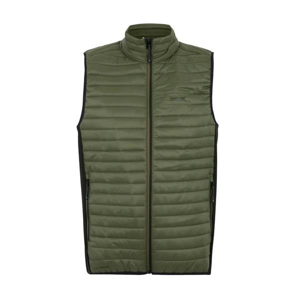 Regatta Mens Andreson Hybrid Padded Jacket - Olive Night/Black