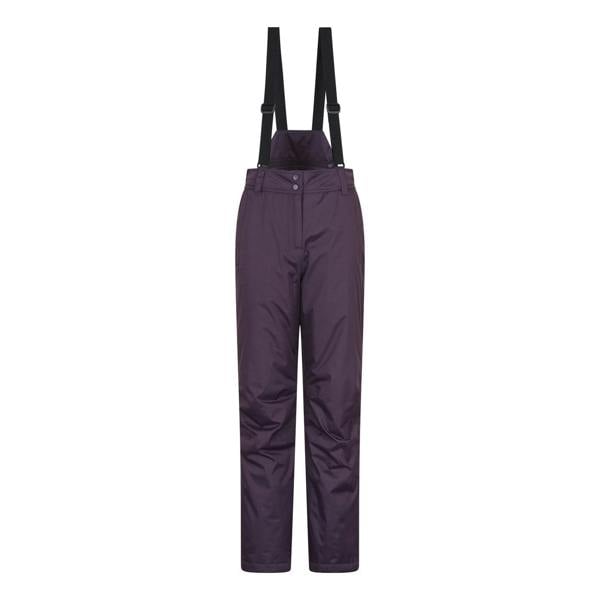 Mountain Warehouse Womens/Ladies Moon II Ski Trousers - Dark Purple - 