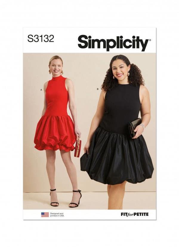 Simplicity Sewing Pattern 3132, Dresses for Women, AA (10-12-14-16-18) - Intermediate