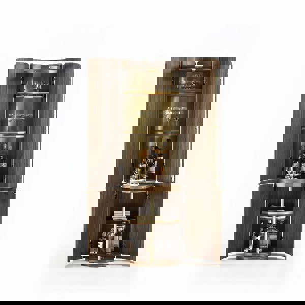 Rit Concept Sakamoto Liquor Cabinet, Wine Storage With Two Doors